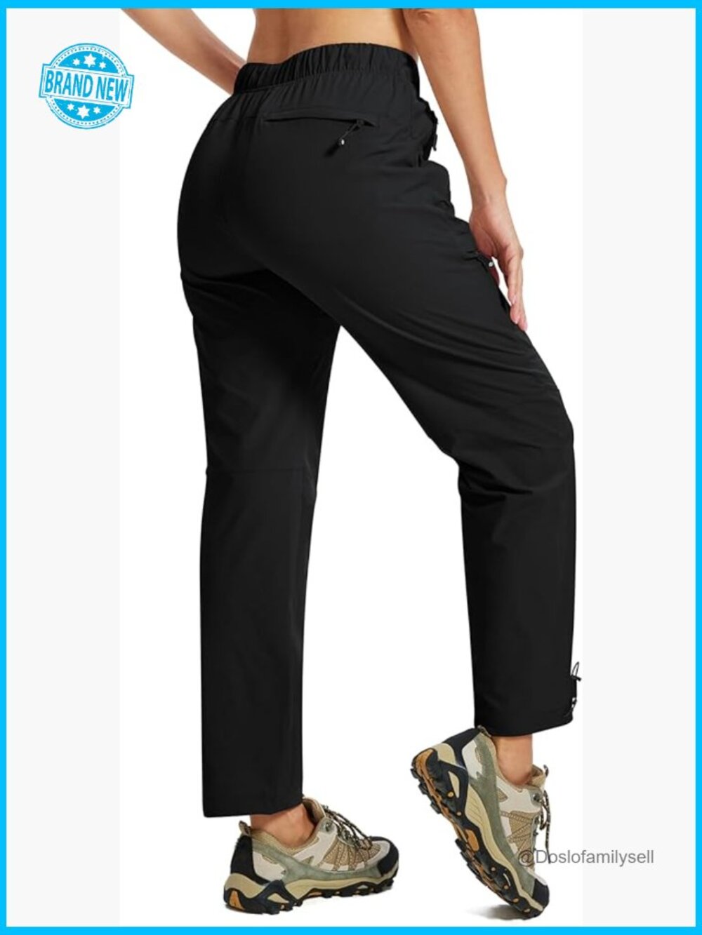 Cargo Hiking Pants Water Resistant Lightweight Quick Dry Travel Work with